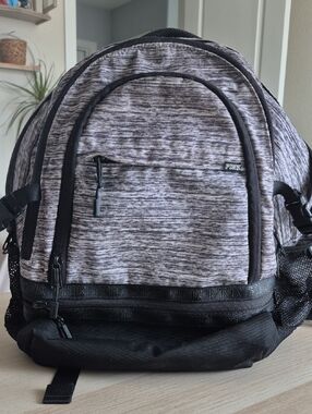 PINK Victoria's Secret Gray Heathered Backpack